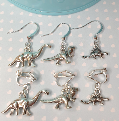 Stegosaurus earrings 2025
