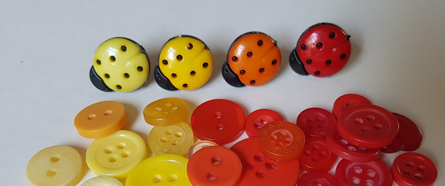 Large Ladybird Stud Earrings Choice of Colours Kitsch Cute Funky Hypoallergenic Allergy Lead Nickel Free Mothers Day