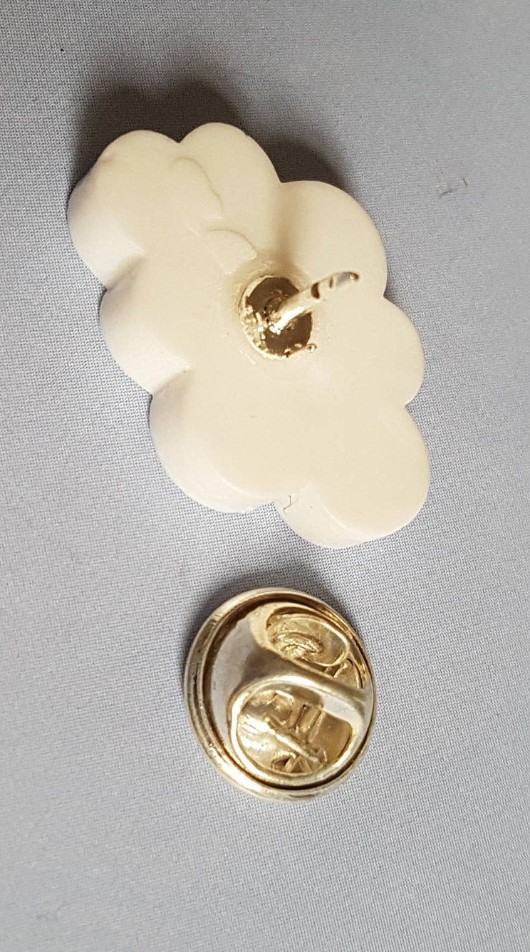 Cute Kawaii Cloud Pin Lapel Pin, Hat Pin, Brooch, Badge Stocking Filler