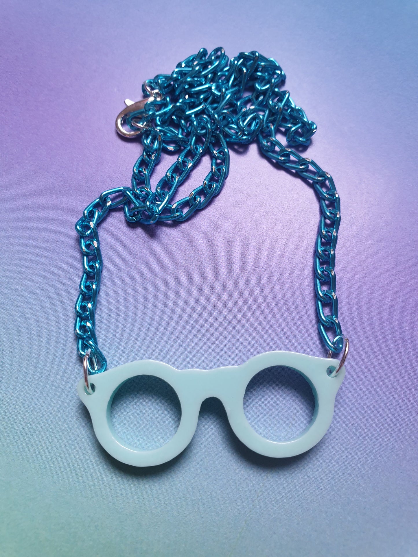 Novelty Glasses Bib Style Necklace Spectacles, Specs, Eyes, Unusual, Fun, Gift, Stocking Filler