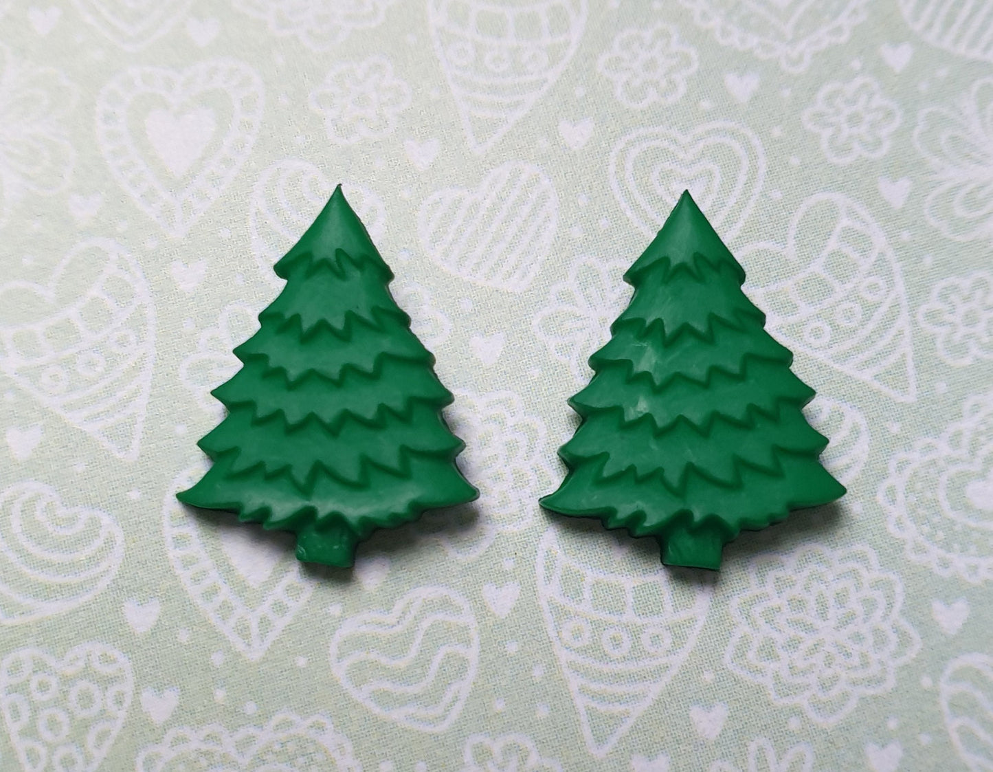 Assorted Small Christmas Stud Earrings Hypoallergenic, Allergy Lead Nickel Free. Xmas Gingerbread Men, Reindeer, Snowmen Sleigh, Stockings