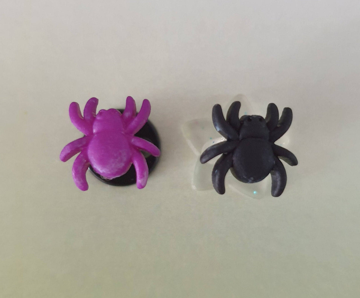 Small Halloween Themed Studs. Hypoallergenic, Allergy, Lead, Nickel Free. Earrings, Bat, Spider, Skeleton, Witches Hat, Tombstone, Ghost