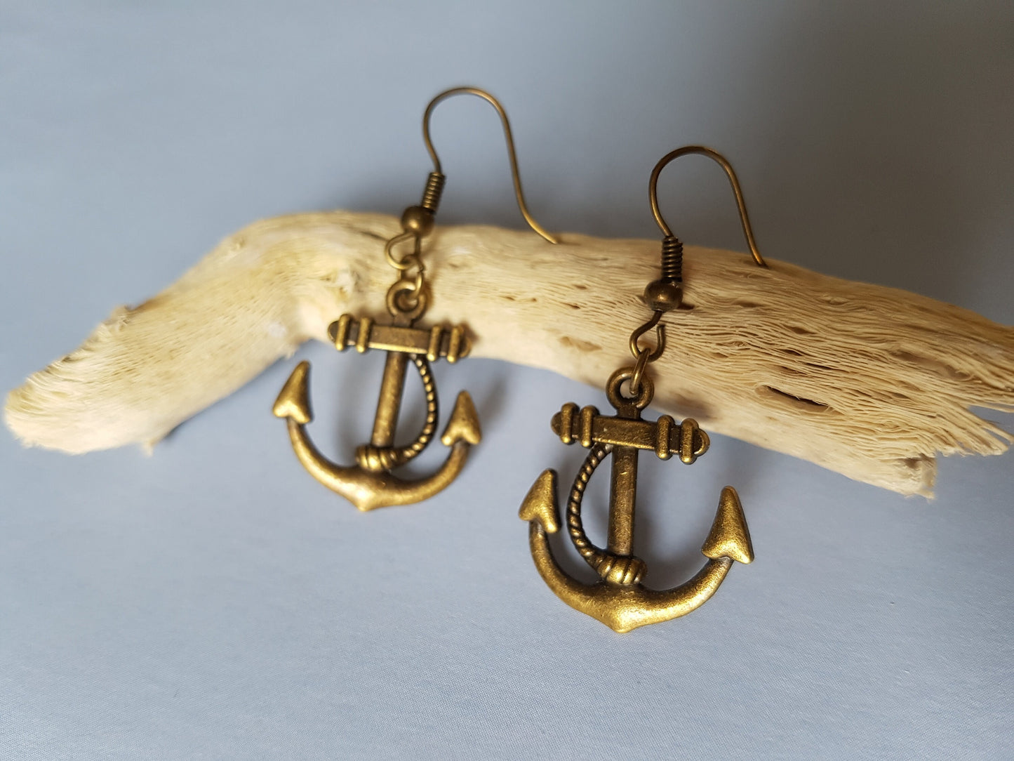 Nautical Earrings - 3D Lighthouse, Life Ring, Anchor. Silver, Brass, Sea. Hypoallergenic Allergy Lead Nickel Free