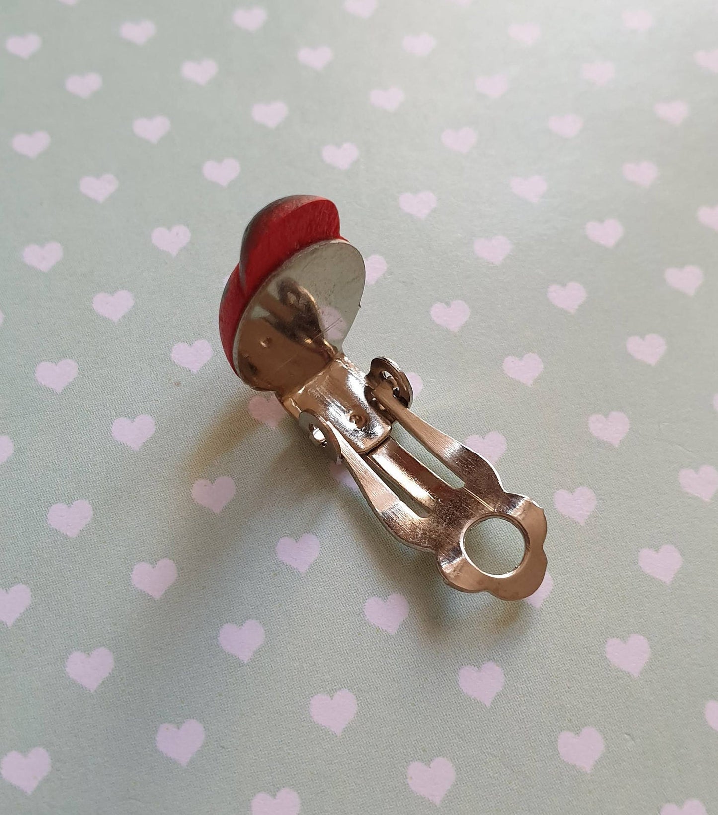 Small Ladybird Ladybug Stud Earrings. Clip On, Hypoallergenic, Allergy, Nickel, Lead Free. Wildlife, Insect, Animals, Garden Creature, Bug