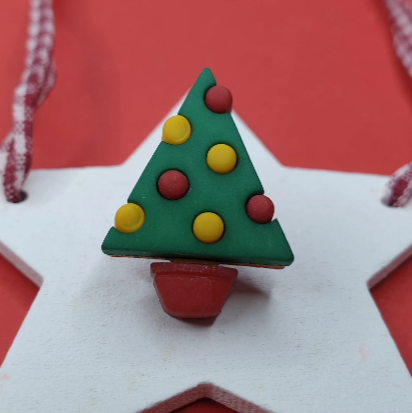 Cute Christmas Tree Pin. Christmas Pin. Christmas Tree.