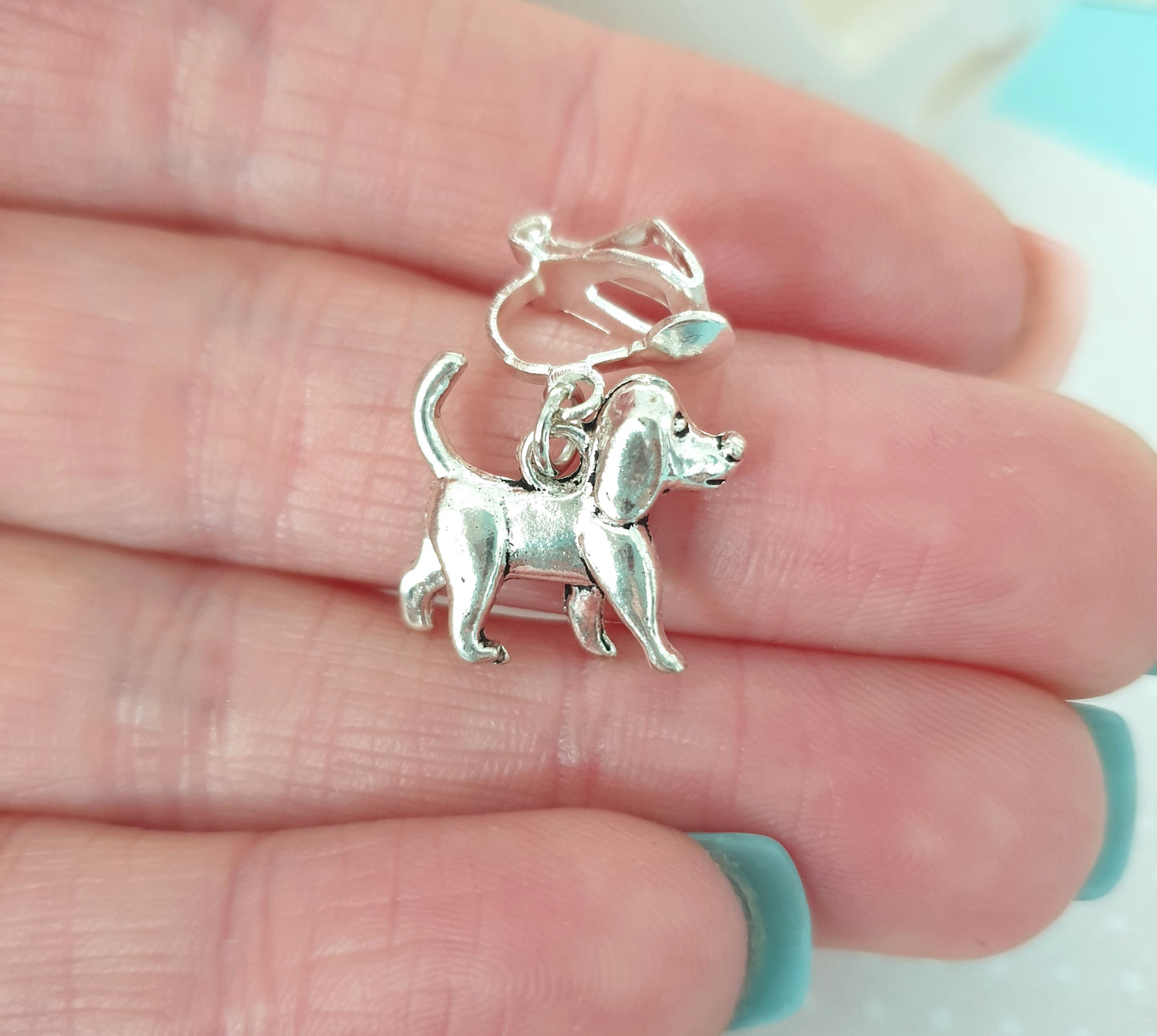 Dog Earrings. Nickel Free Earrings. Clip On Earrings. Dachshund Lover, Greyhound Lover, Retriever Lover, Puppy Gift, Dog Owner Gift, Dog Mum