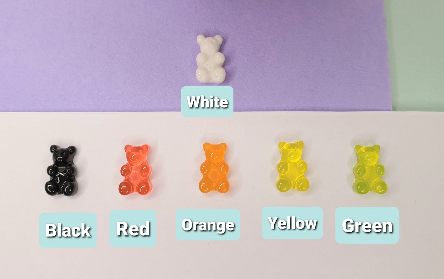 Gummy Bear Stud Earrings. Tiny Earrings. Childrens Earrings. Gummi Bear Earrings. Nickel Free Studs. Fun Studs. Quirky Studs. Quirky Earring