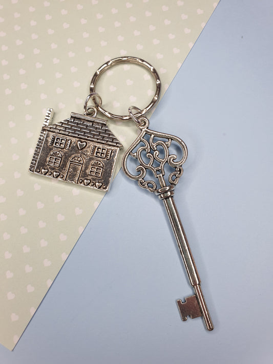 New Home Keyring. House Keys. First Home Keyring. New Home Gift. House Gift. Our First Home