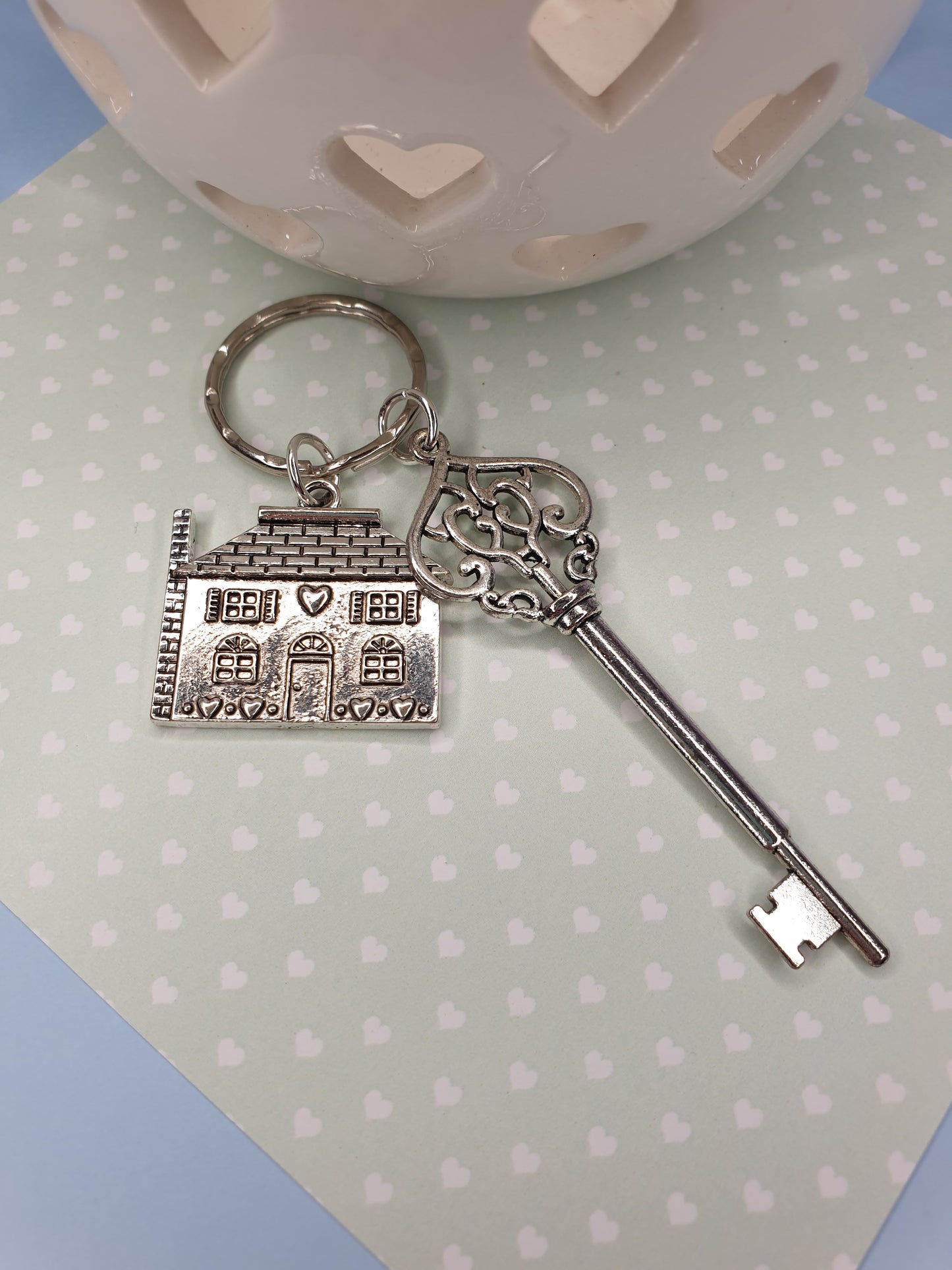 New Home Keyring. House Keys. First Home Keyring. New Home Gift. House Gift. Our First Home