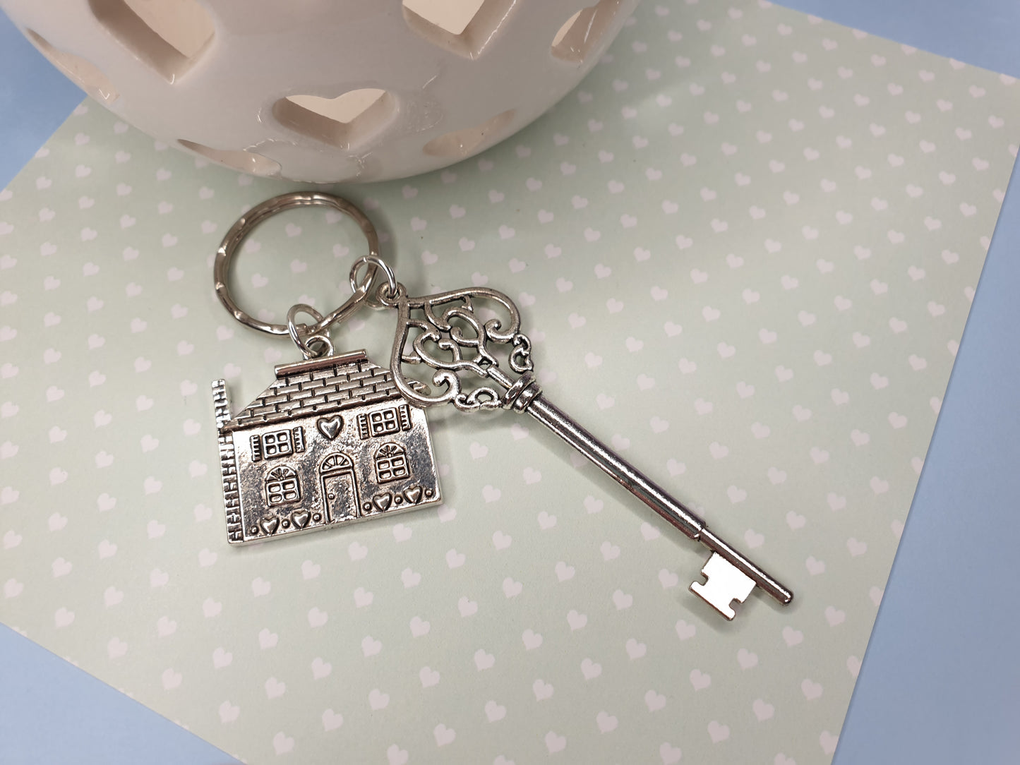 New Home Keyring. House Keys. First Home Keyring. New Home Gift. House Gift. Our First Home