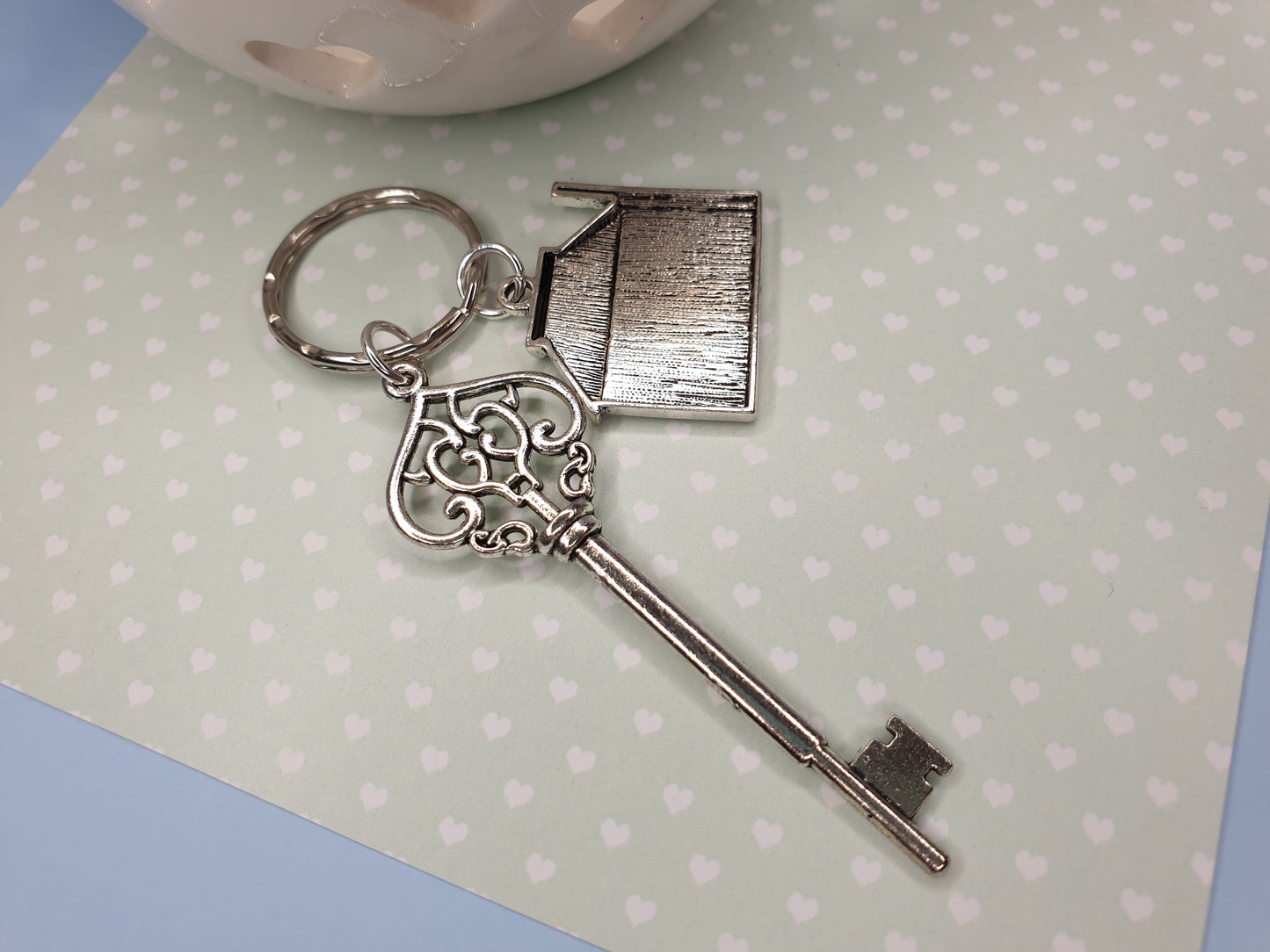 New Home Keyring. House Keys. First Home Keyring. New Home Gift. House Gift. Our First Home