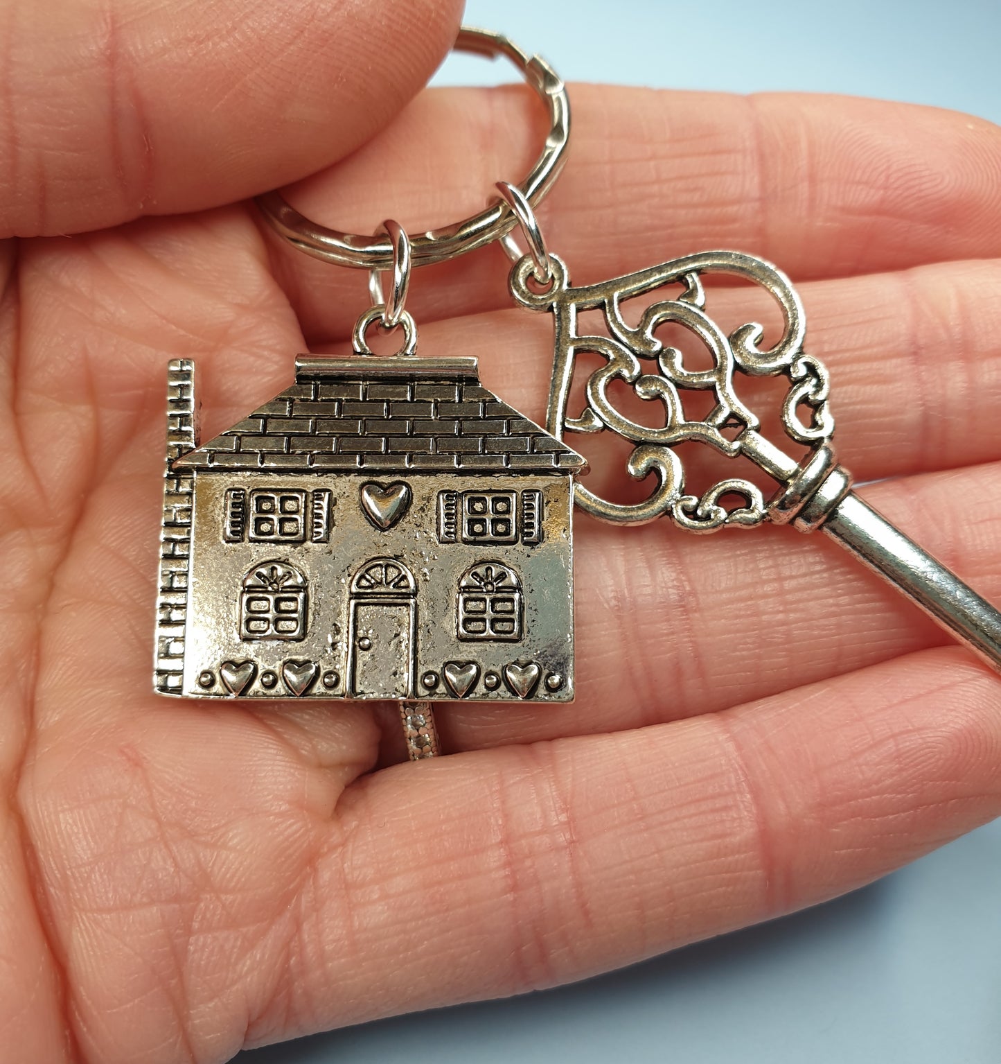 New Home Keyring. House Keys. First Home Keyring. New Home Gift. House Gift. Our First Home