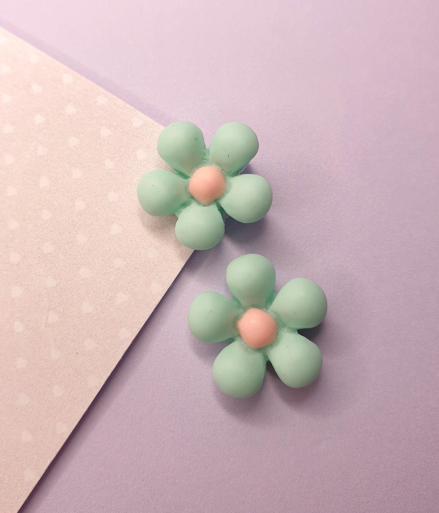 Pastel Colour Daisy Flower Stud Earrings. Spring Flowers. Easter and Mothers Day Gift. Hypoallergenic, Nickel Free