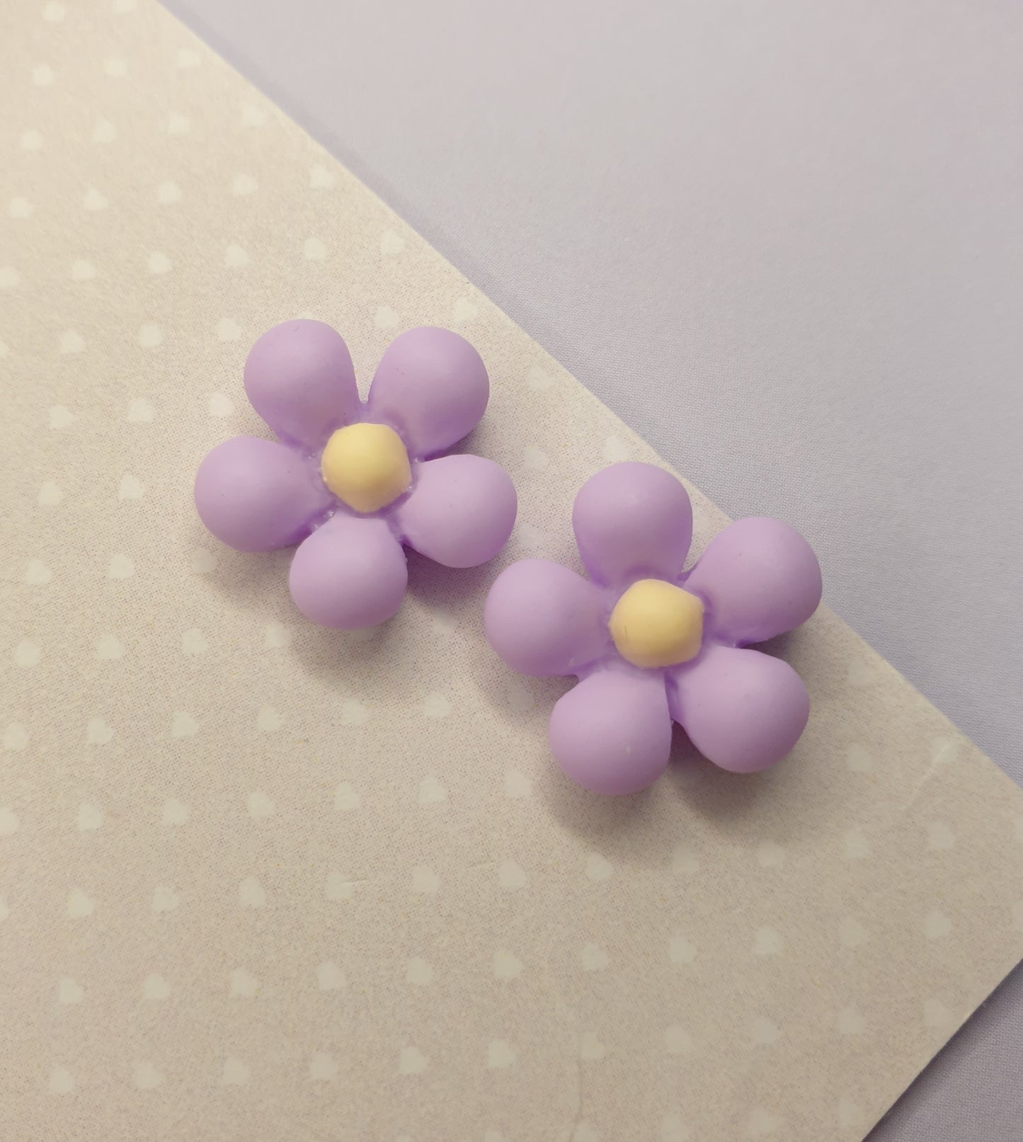 Pastel Colour Daisy Flower Stud Earrings. Spring Flowers. Easter and Mothers Day Gift. Hypoallergenic, Nickel Free