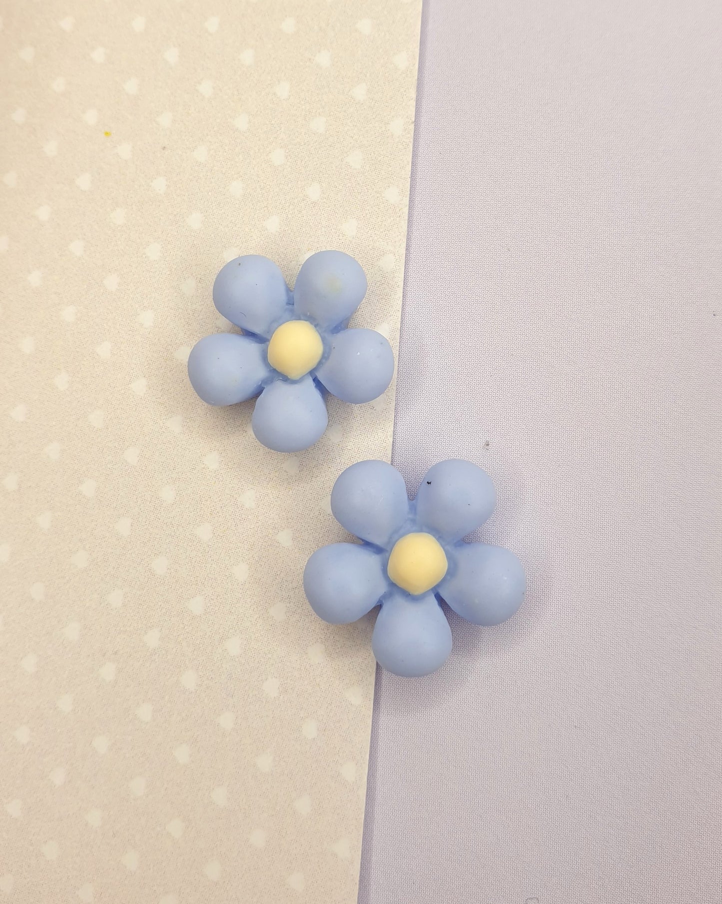 Pastel Colour Daisy Flower Stud Earrings. Spring Flowers. Easter and Mothers Day Gift. Hypoallergenic, Nickel Free