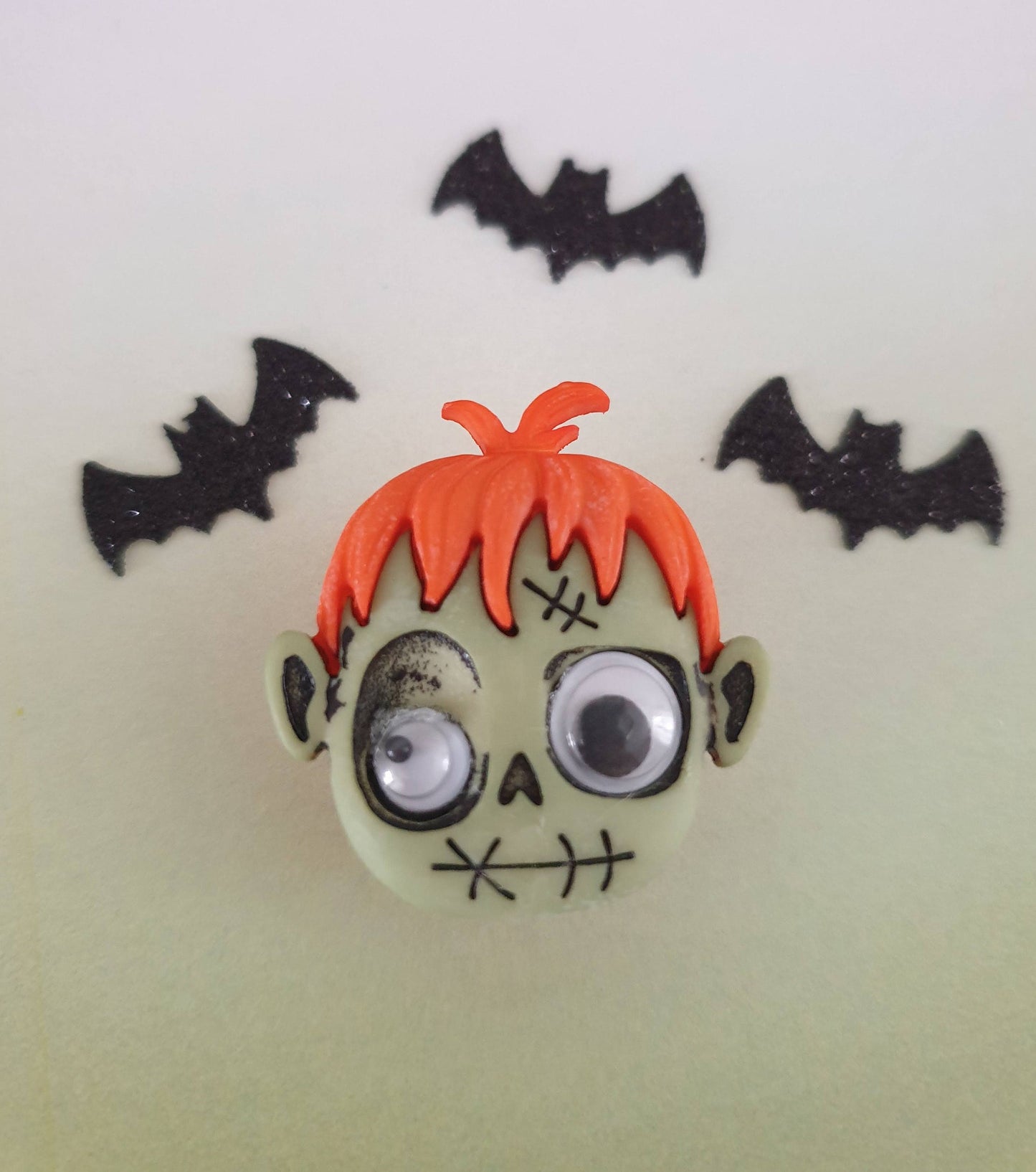 Zombies with Googly Eyes Pins. Halloween, Lapel Pin, Badge