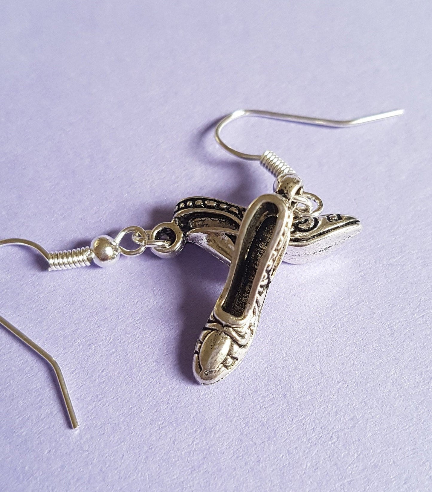 Dresses, Glasses or Shoes Earrings. Clothes, Clothing, Fashion, Sunglasses, Silver. Clip On, Hypoallergenic, Allergy, Lead, Nickel Free